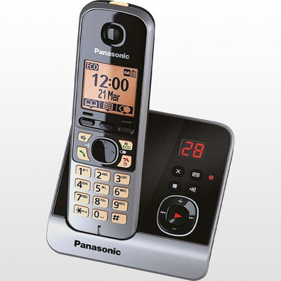 گوشی تلفن بی سیم پاناسونیک مدل KX-TG6721 ا Panasonic KX-TG6721 Cordless Phone